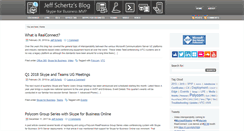 Desktop Screenshot of blog.schertz.name